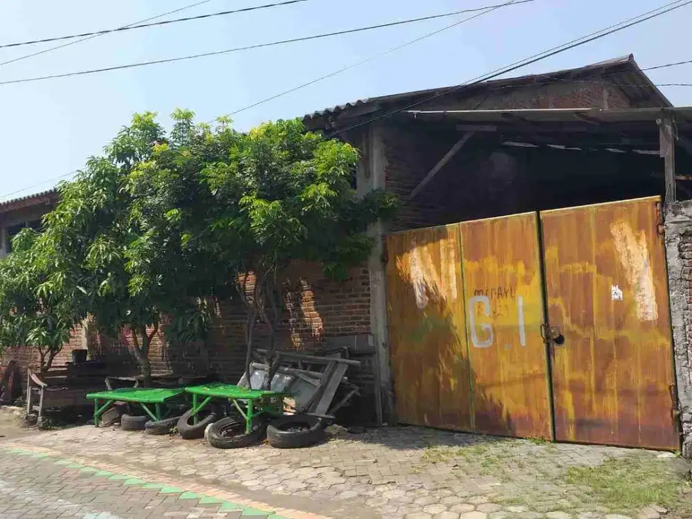 Dijual Tanah Dan Bangunan Ex Whorshop,Bengkel Mebel Medayu Utara Surabaya