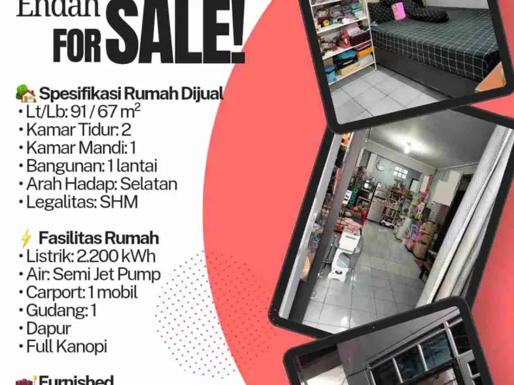 JUAL RUMAH NATA ENDAH