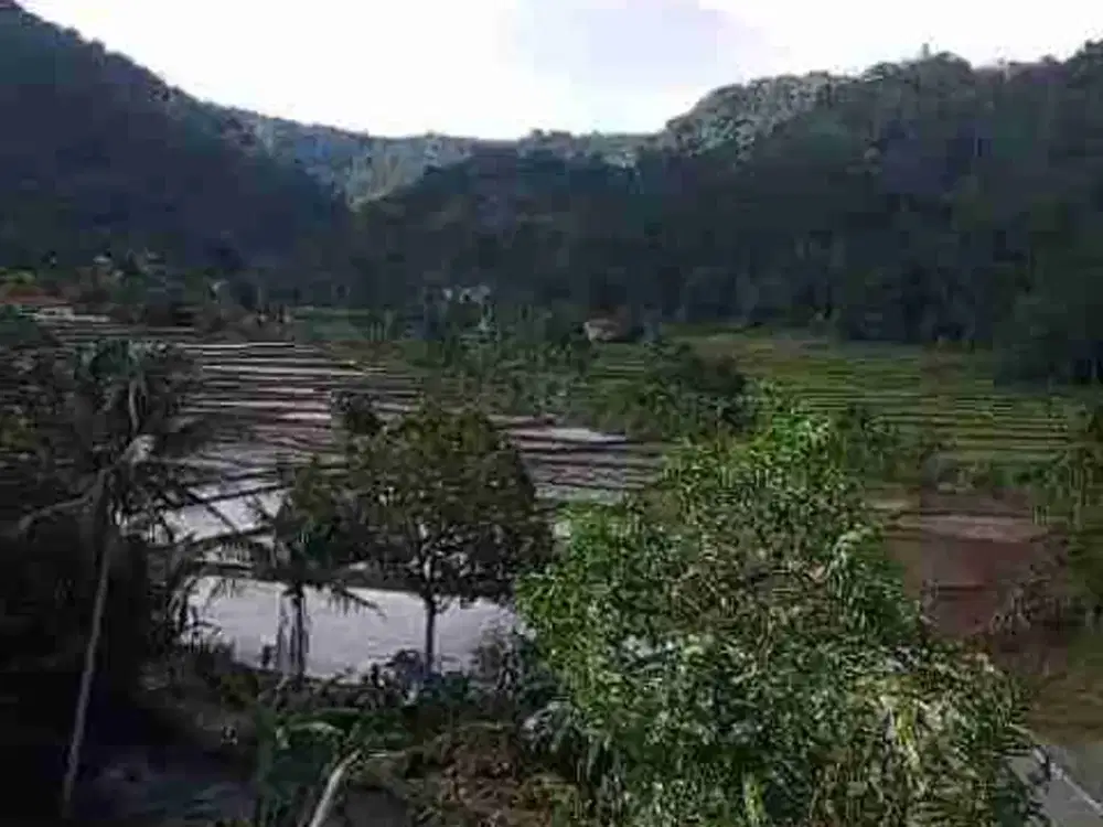 jual tanah murah LT 2200m², ajb,  nempel jalan kabupaten