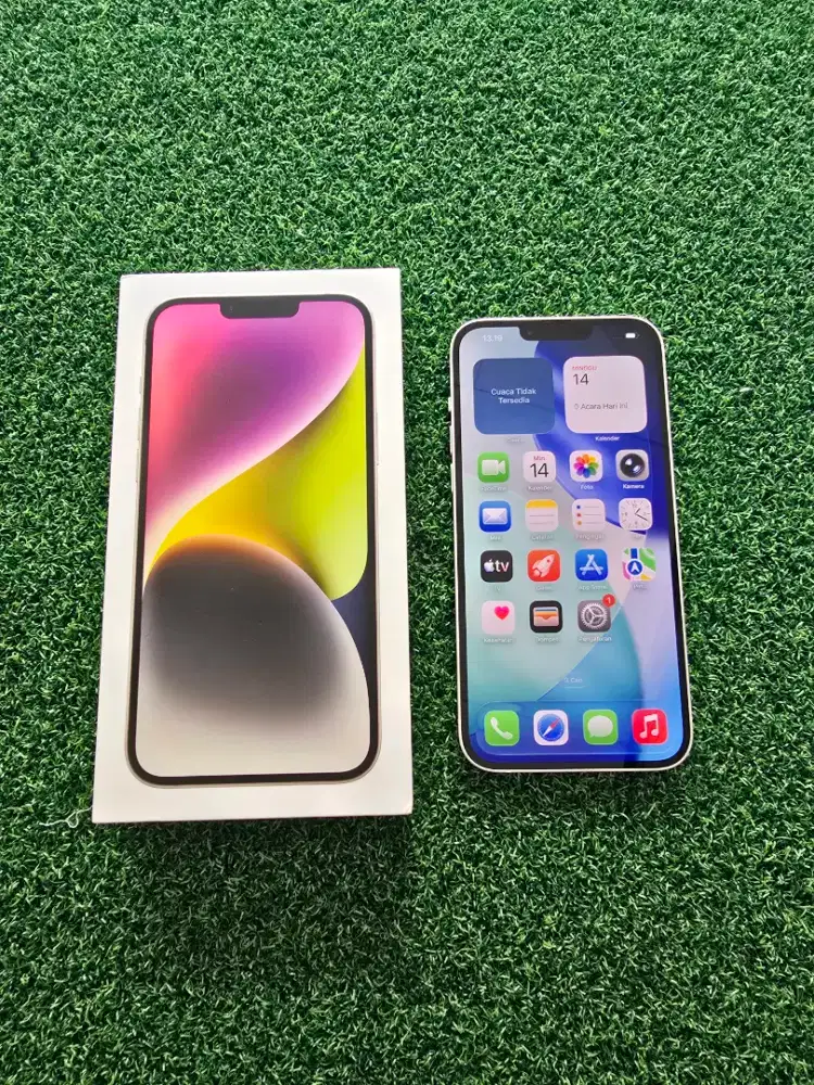 IPhone 14 Plus 256gb IBox Mulus Normal Lengkap Original