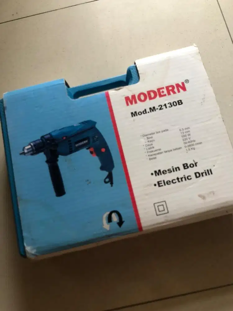 Bor Listrik Merk Modern