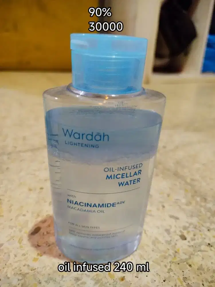 Wardah infused oil micellar water
