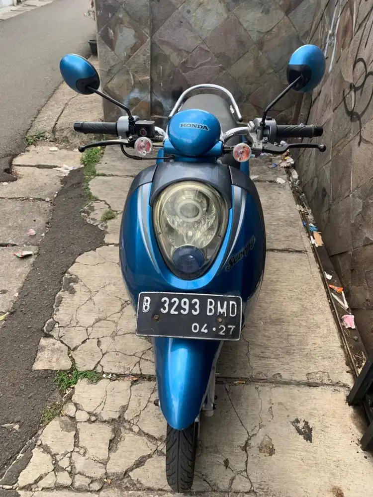honda scoopy lengkap jual apa adanya