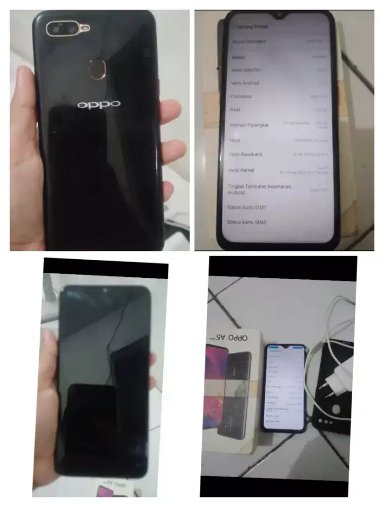 Oppo a5s fullset