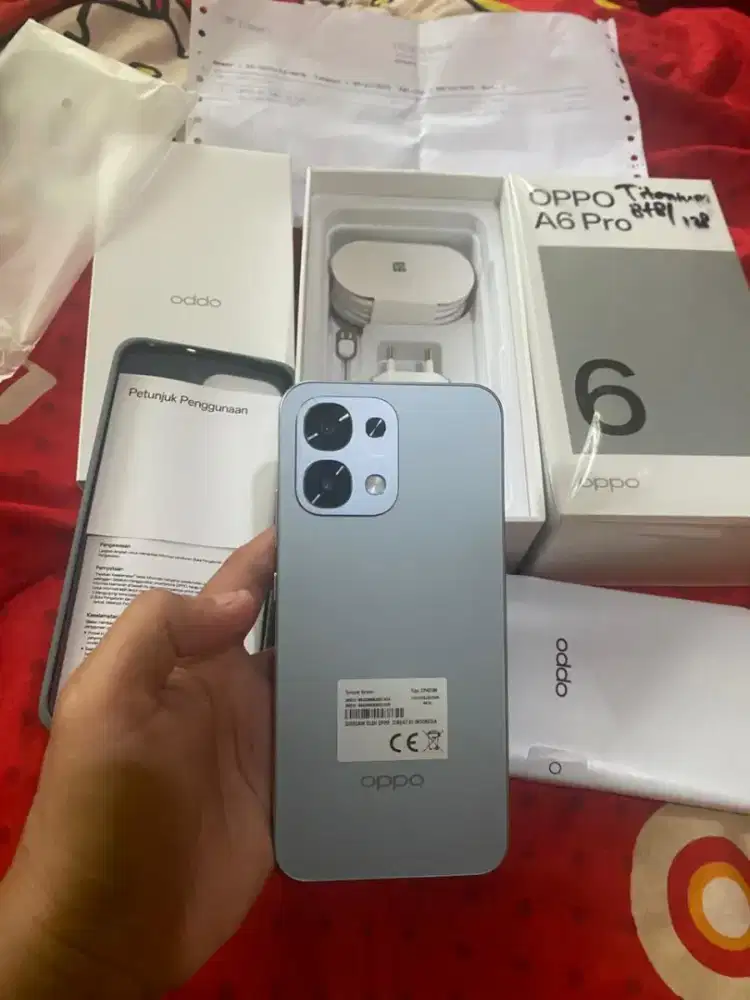Oppo a6pro 4g like new..Bru 1minggu.8/128