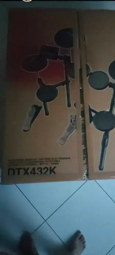 Jual drum electric yamaha dtx432k
