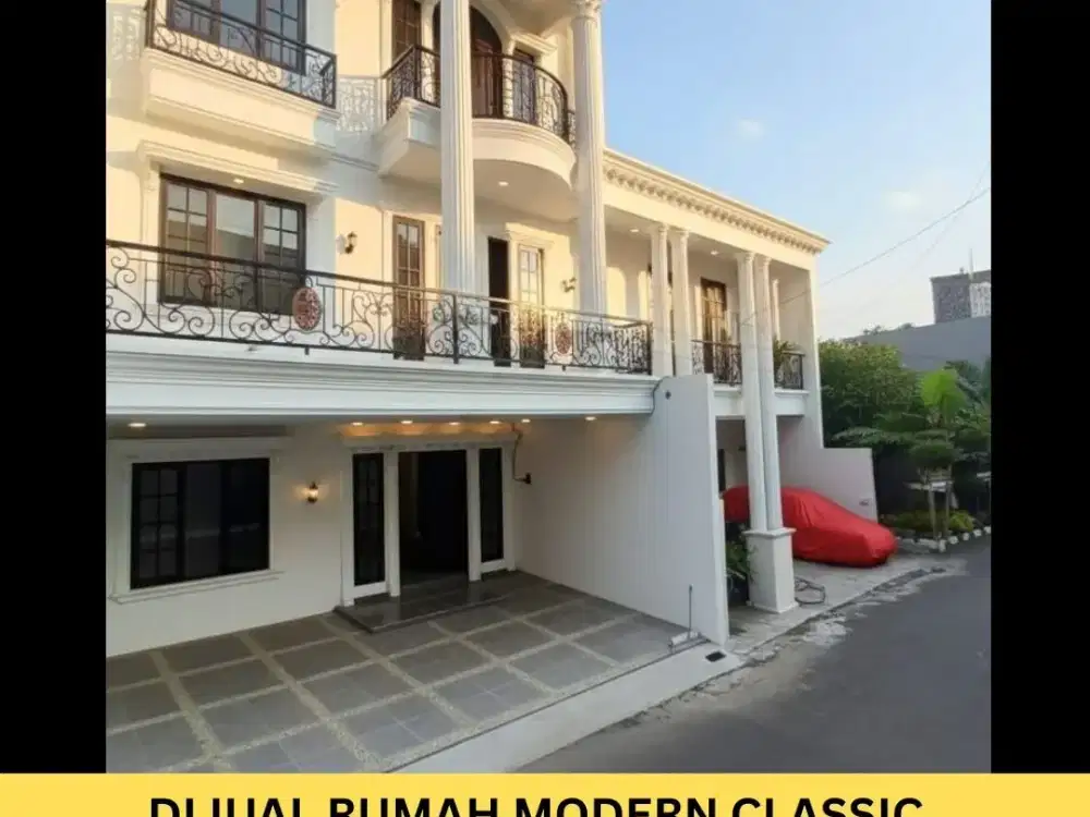 rumah modern klasic siap huni dekat jalan kebagusan raya