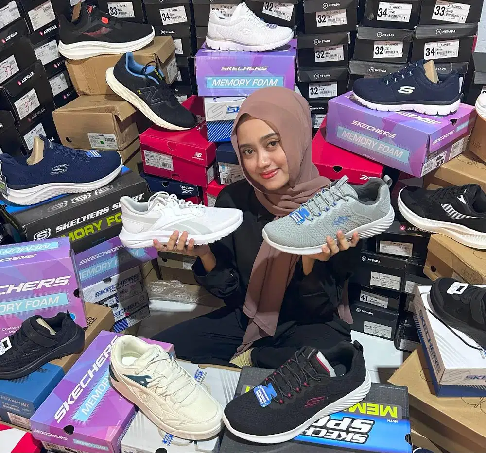 Obral Sepatu Skechers Ori Sport Station
