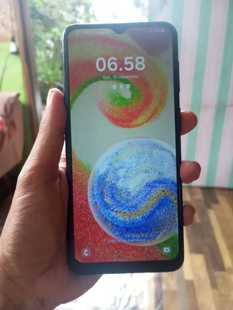 Samsung a04 4/64 lengkap segel