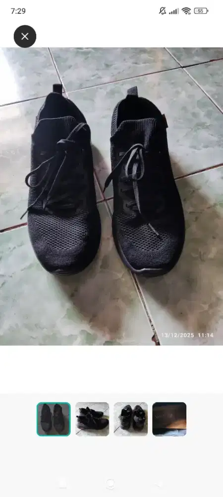 Sepatu Levis import St John bay size 42