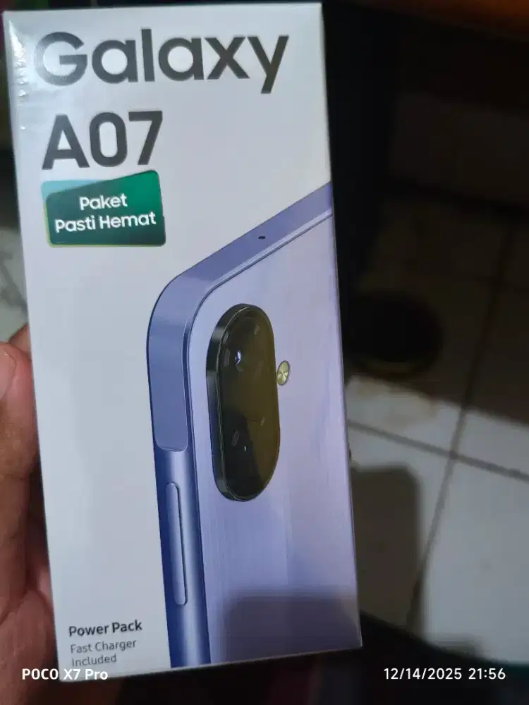 Samsung Galaxy A07 4/64 warna Violet
