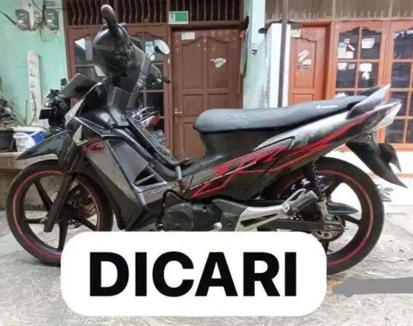 Di Cari Supra X 125 Double Disk DD Tahun 2007 Ke Atas Supra X 2009