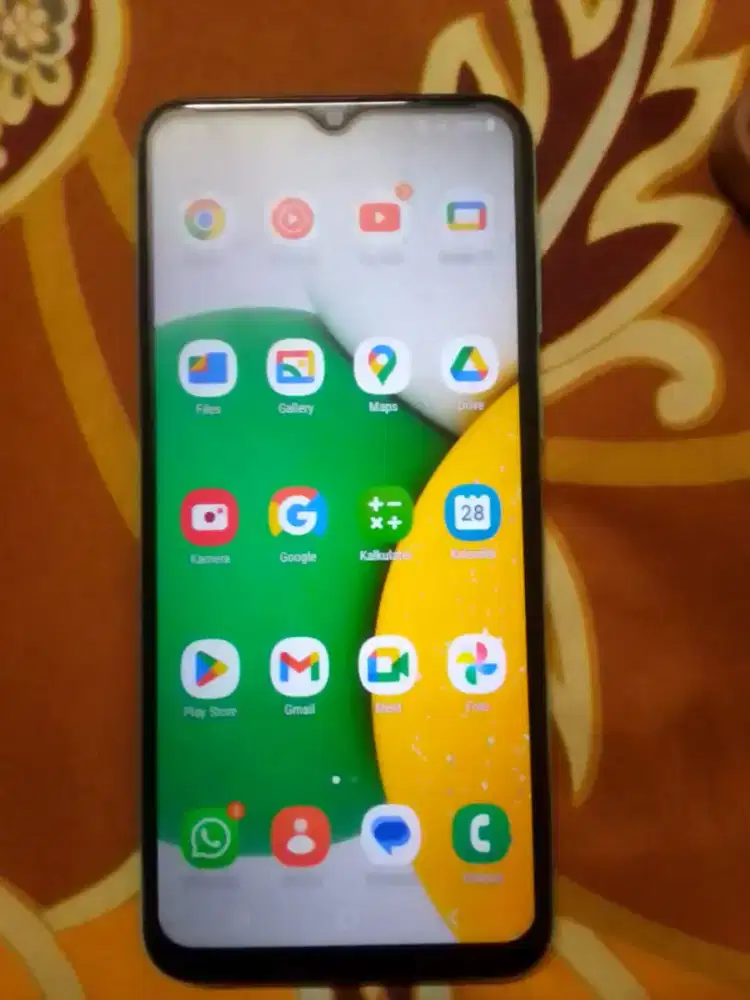 hp Samsung galaxy A03 core nego