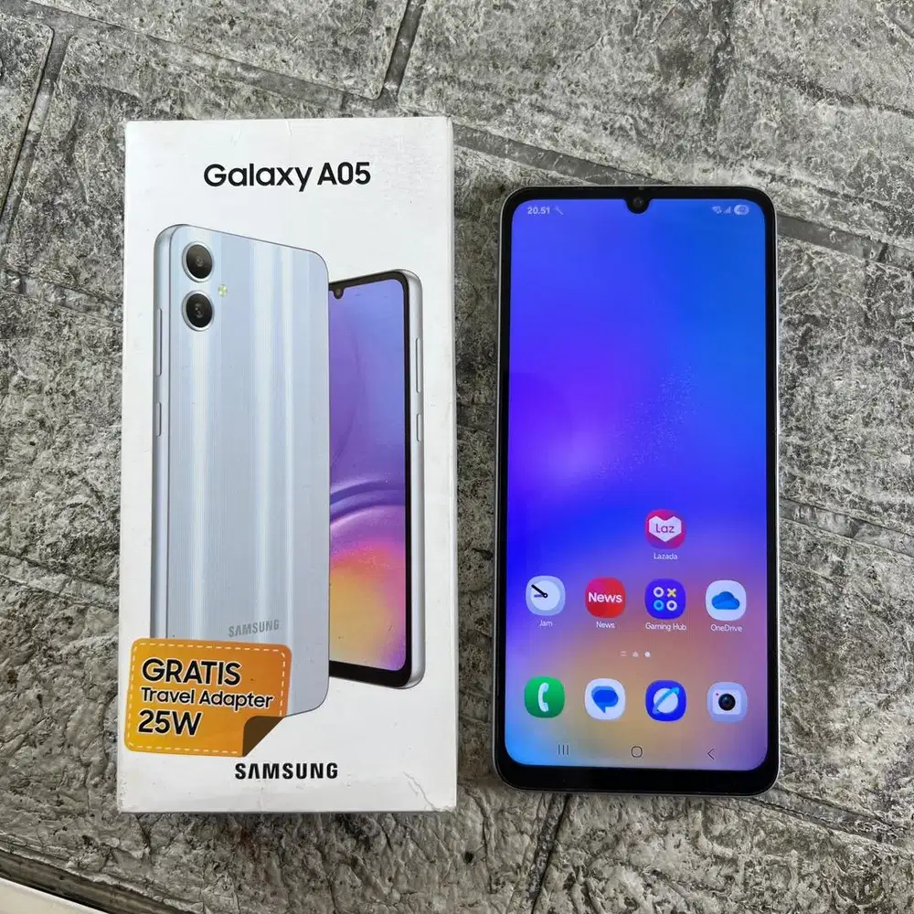 Samsung galaxy A05 ram 4/64 GB mulus