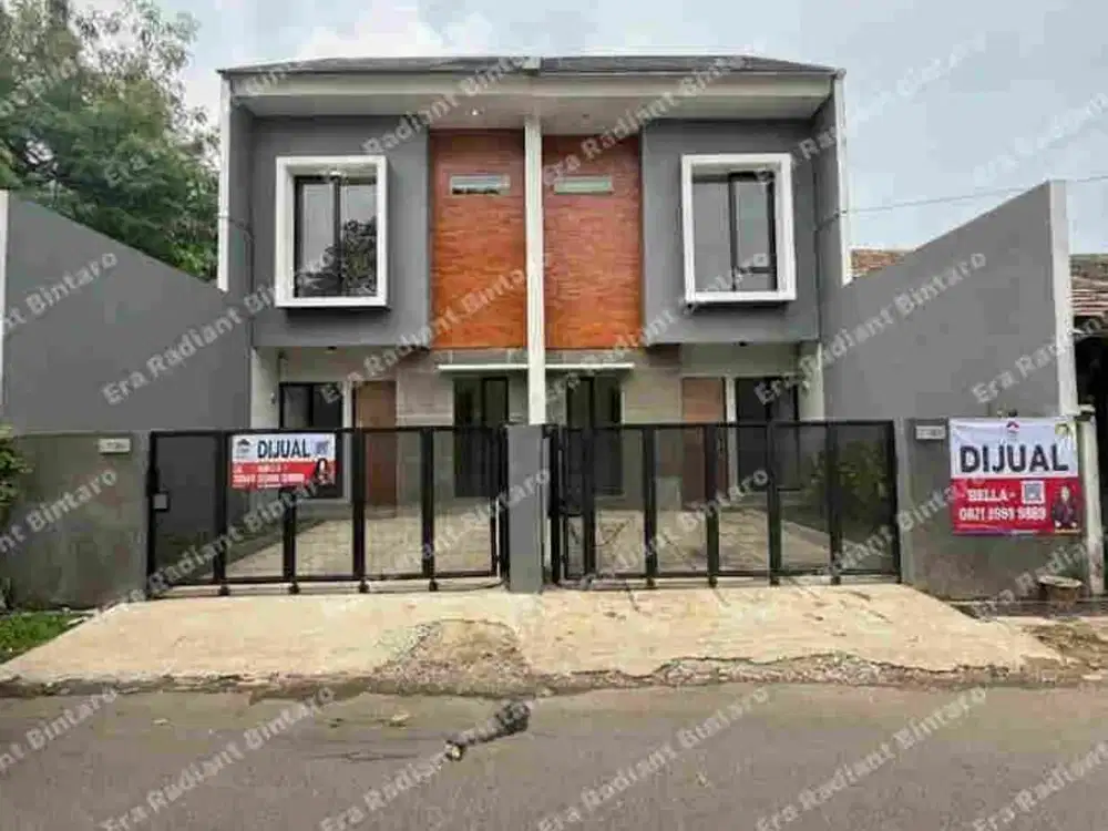 Dijual Cepat Rumah 2 Lantai Murah Brand New di Komplek Bukit nusa indah Sarua Ciputat
