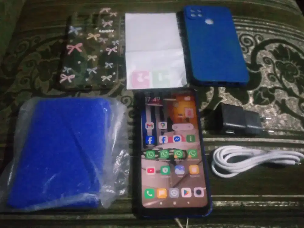 Redmi 9c ( 2022 )
Ram 3gb Rom 32gb
Blue Edition
Kel : ( Hape