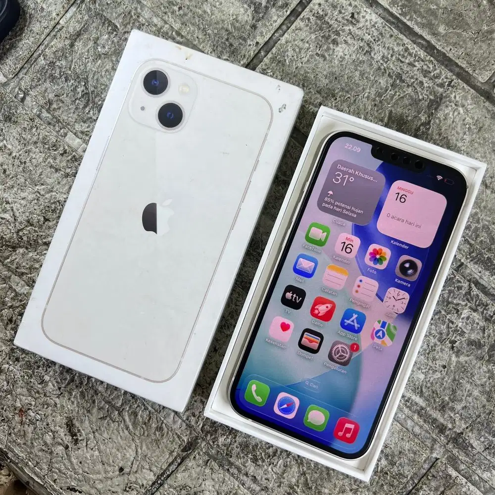 Iphone 13 256 GB ibox lengkap