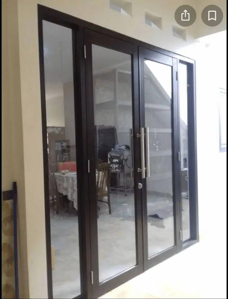 Pasang Partisi Kantor Pakai Aluminium - Alumunium - Gypsum - GRC