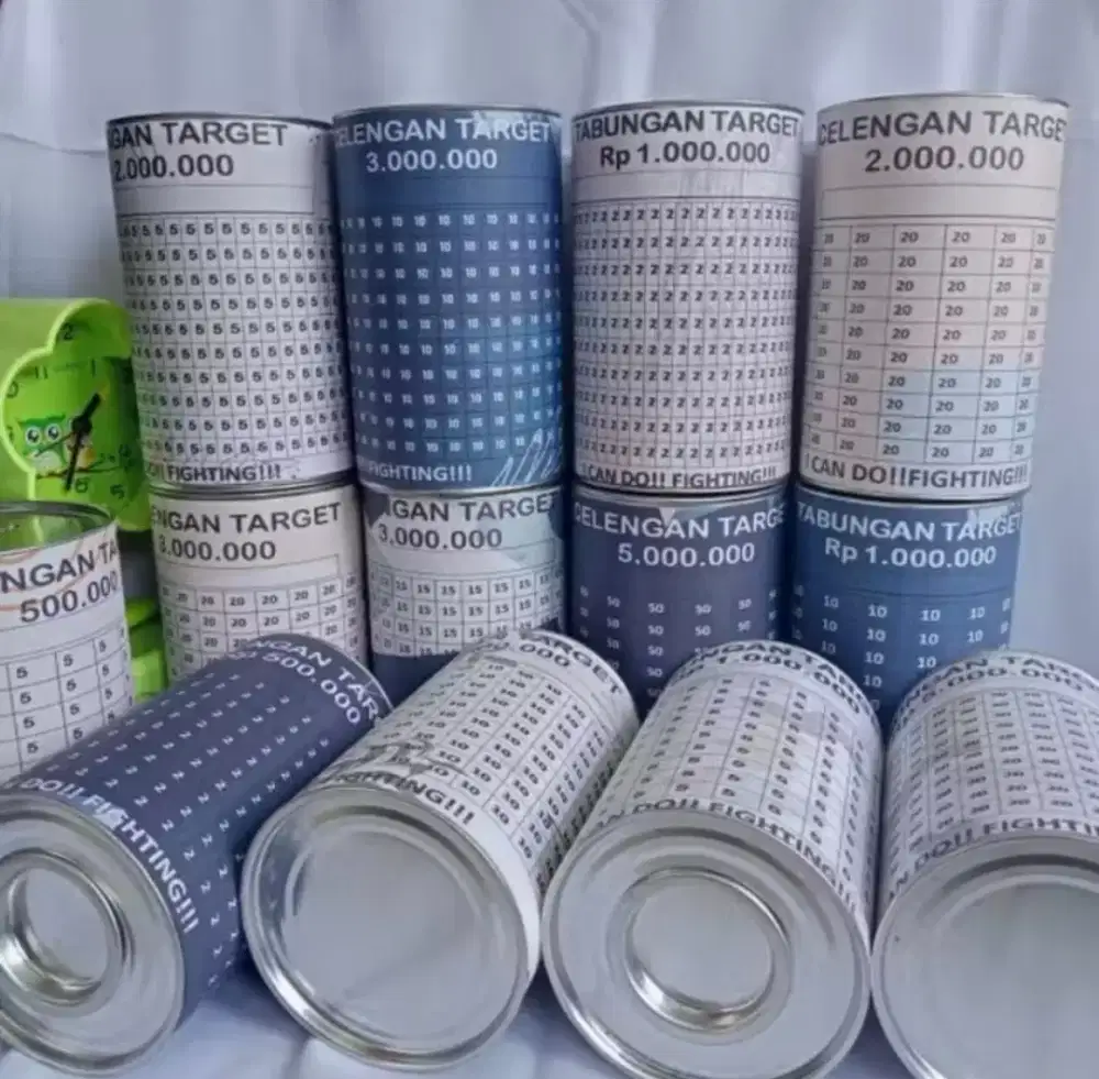 Jual borongan celengan target