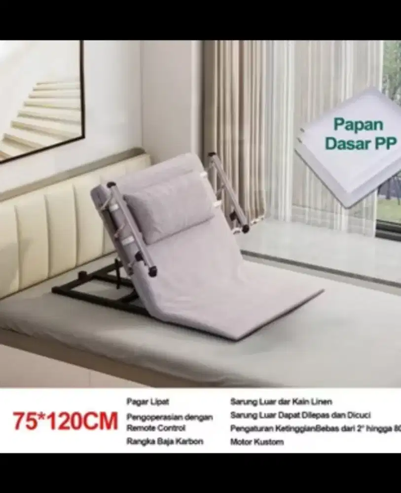 Pengangkat punggung lansia/wanita hamil (75x120 cm)