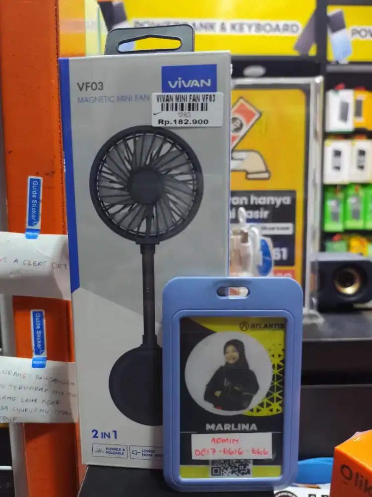 VIVAN MINI FAN VF03  | ATLANTIS DAHSYAT