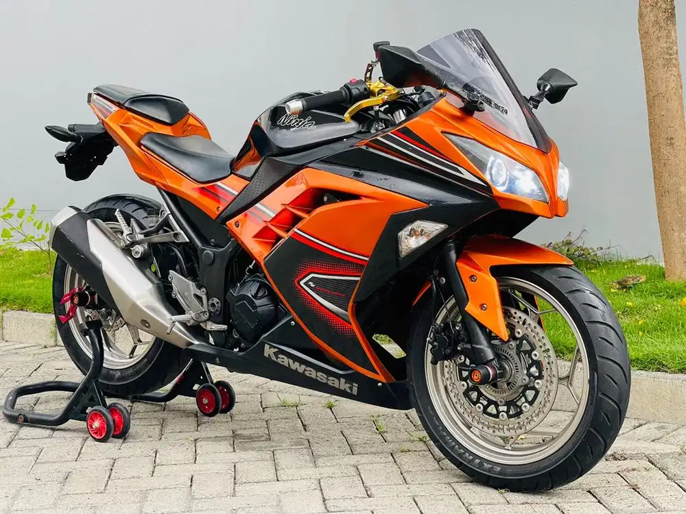 Kawasaki ninja 250fi abs se orange plat s pajak on ninja 250fi ninjafi