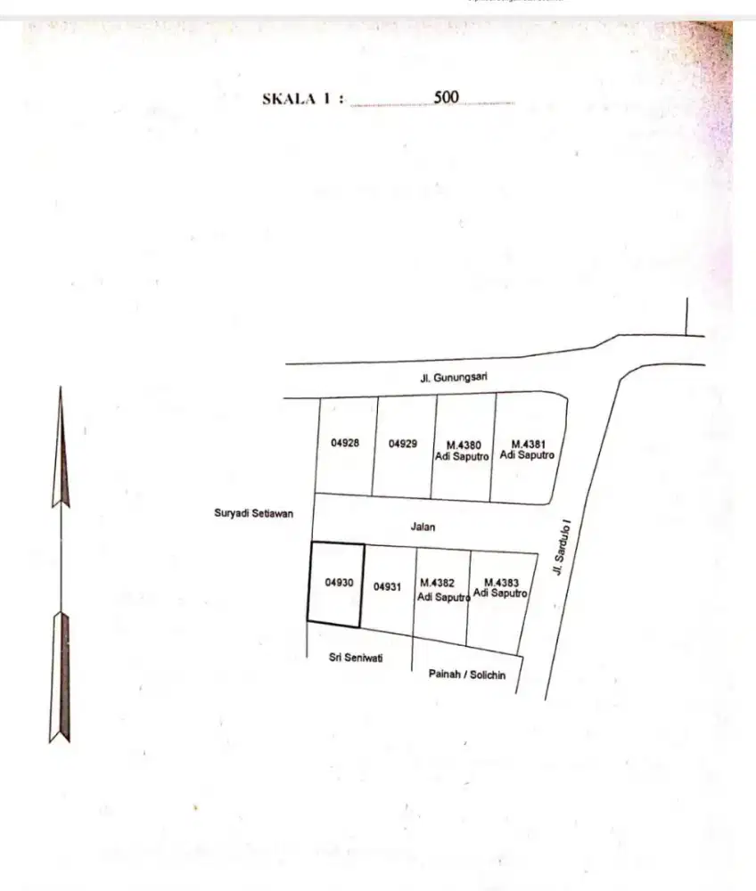 Dijual tanah kavling