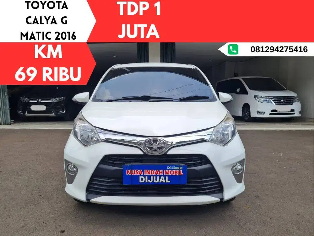 KM 69 RIBU Toyota Calya G MATIC 2016
