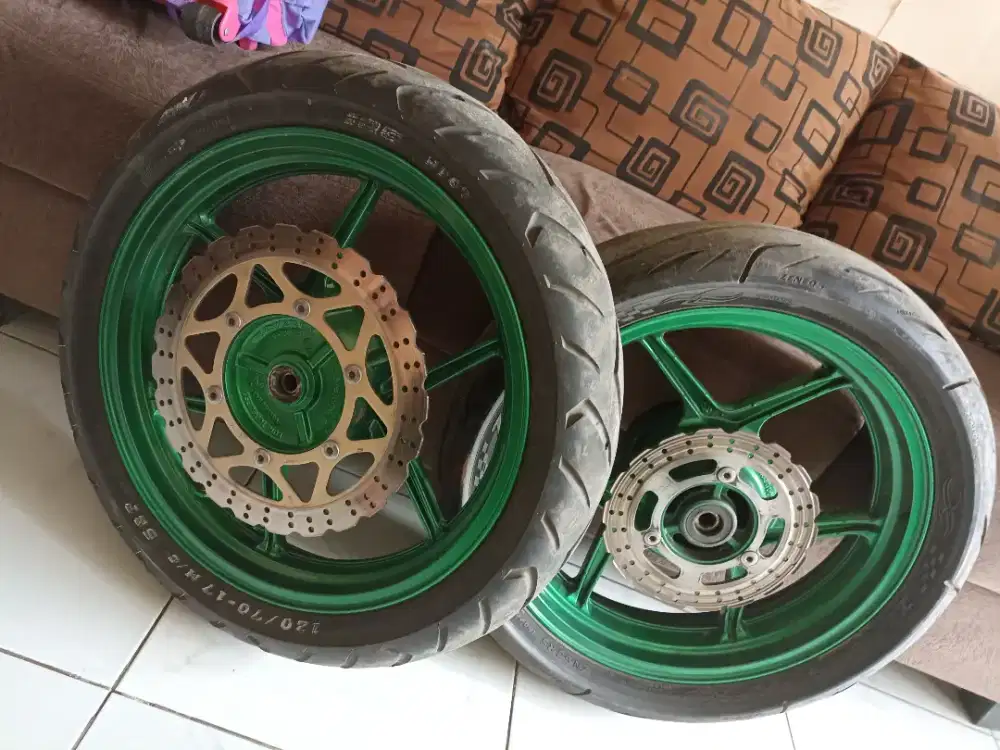 BAN NINJA + VELG + DISK (SIAP PASANG)