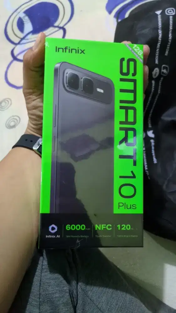 Infinix Smart 10 Plus 8/128 GB Baru masih segel Harga Pass