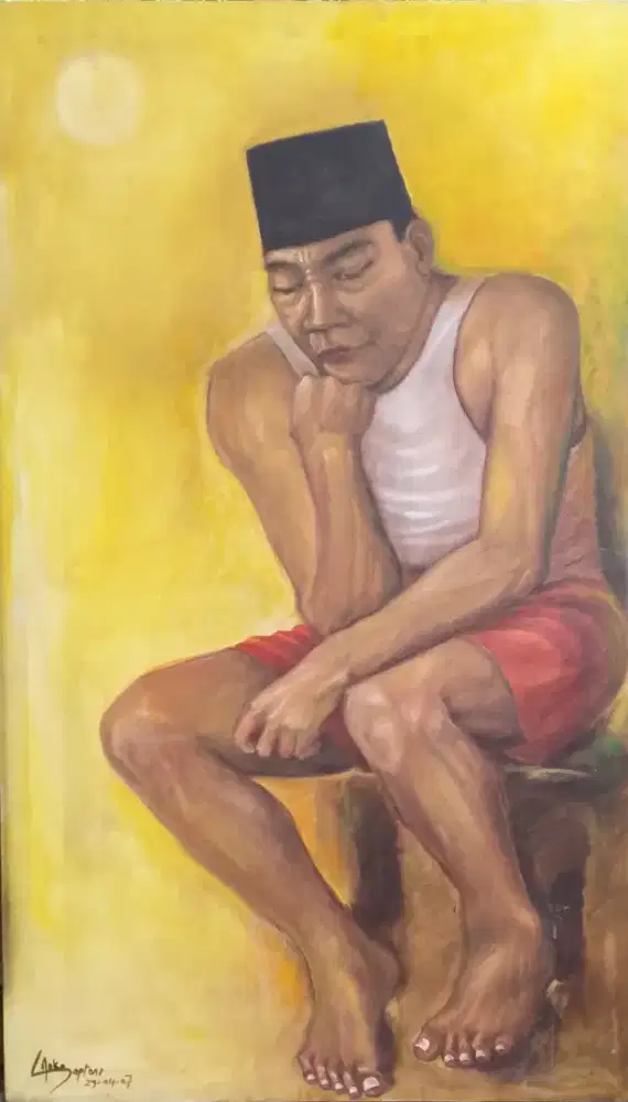 Lukisan Memikirkan Negara