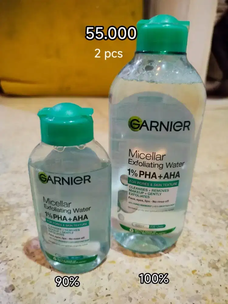 Garnier micellar water 2 pcs