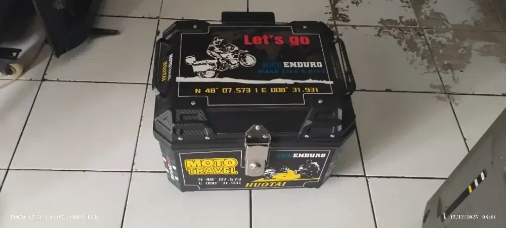Box belakang motor dan bracket Supra x125