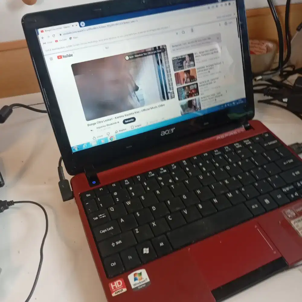 Notebook Acer 722 lumayan buat anak belajar