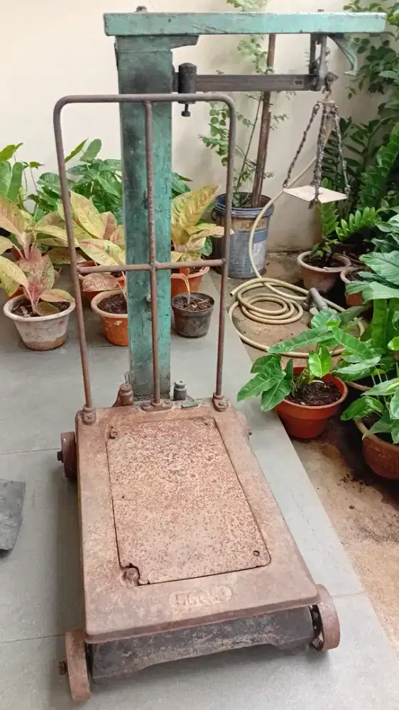 Timbangan Duduk Manual 500 kg Second /Harga bisa nego