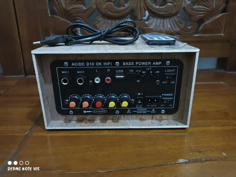Power ampli bluetooth bisa buat karoke