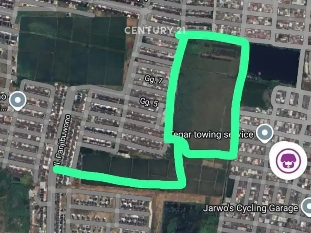 Tanah Persawahan Kedung Pengawas Babelan Bekasi