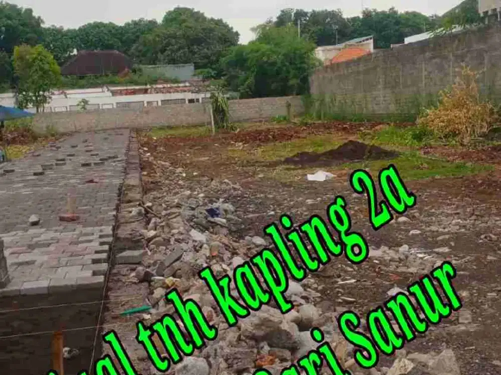 Dijual tanah kapling 2a di Jln Batur sari sanur
Denpasar Bali