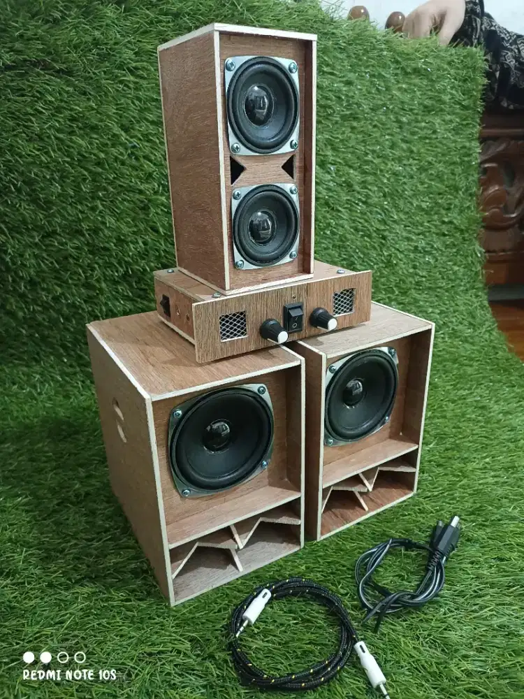 Sound miniatur 3 in model bok CBS nogosari dan amplimini bloethooth