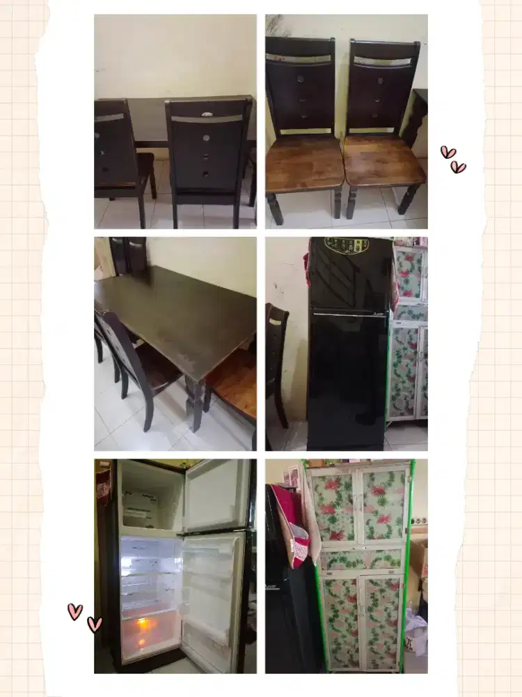 JUAL CEPAT DAN MURAH KULKAS,MEJA MAKAN,MESIN CUCI,MEDAN MARELAN