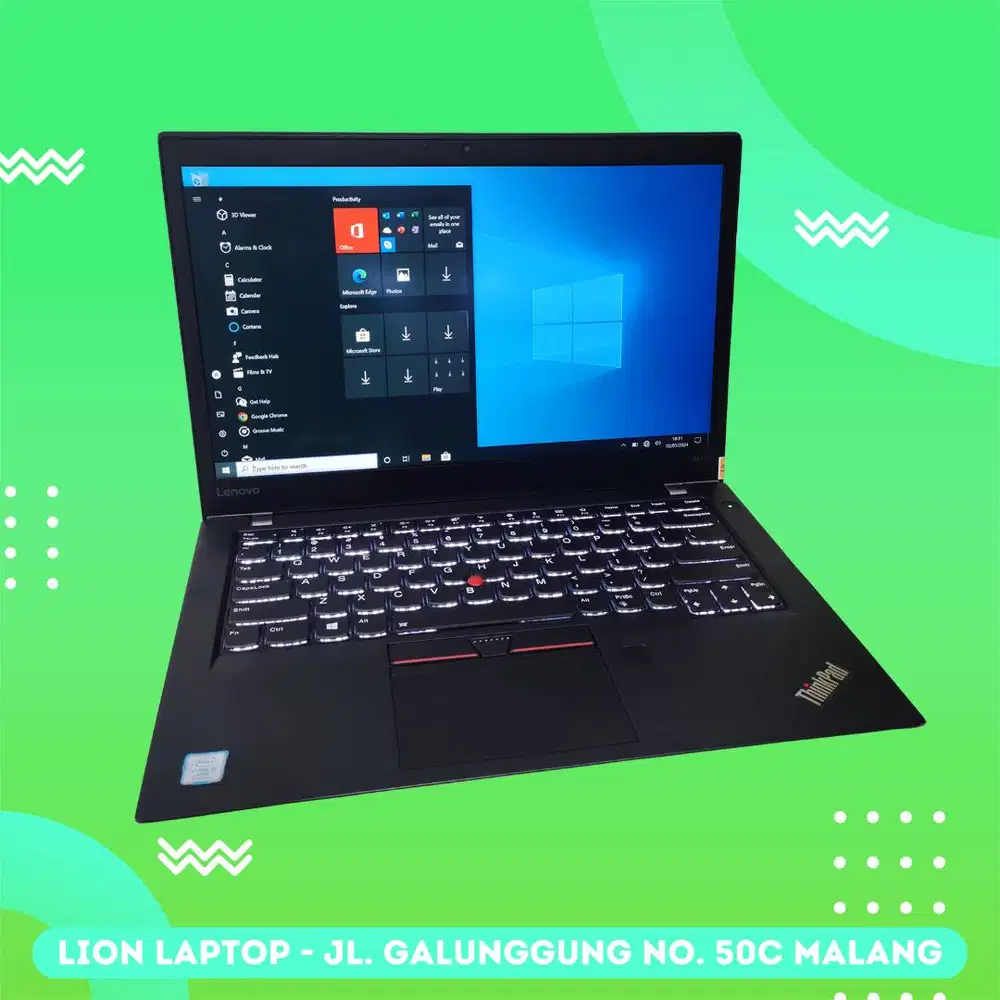 Core i5 Gen 7 RAM 8GB SLIM TOUCHSCREEN Lenovo Thinkpad T470s [15|12]