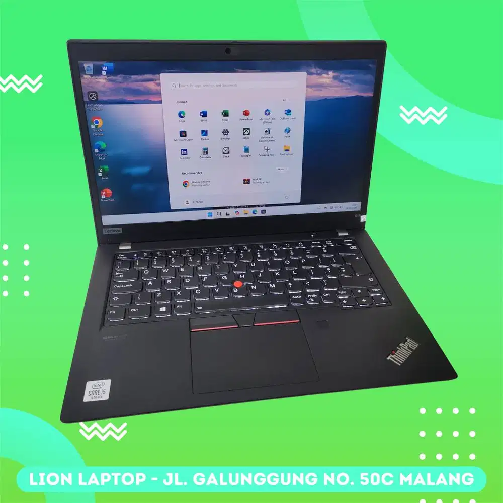Core i5 Gen 10 slim mulus RAM 8GB SSD 256 Lenovo Thinkpad X13 [15|12]