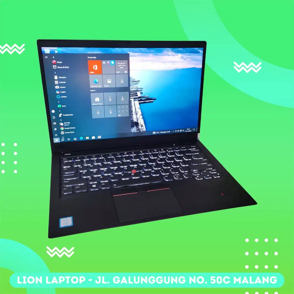 X1 Carbon Slim Ringan i5 gen 8 8/256 [15|12]