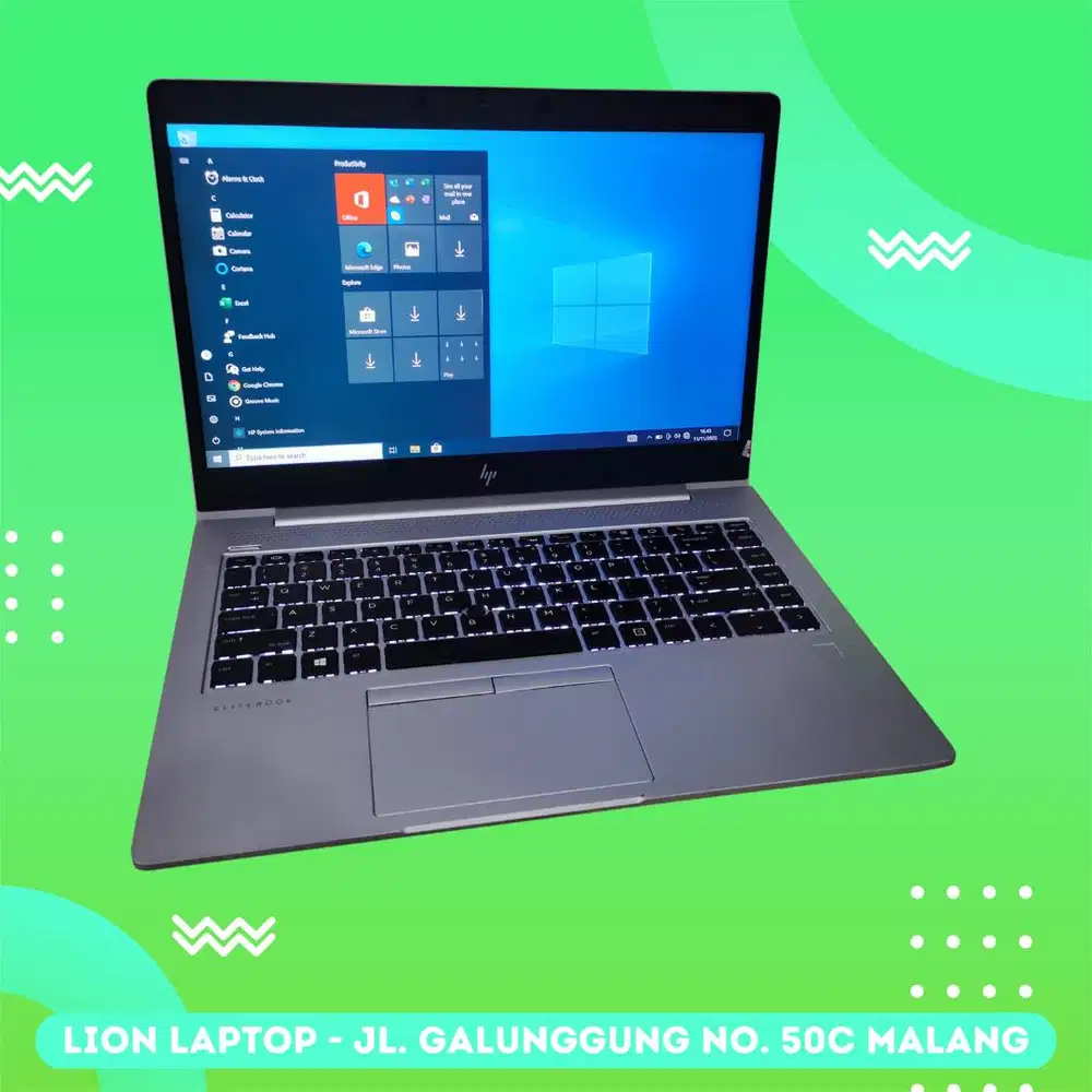 FUll Aluminium Body Core i7 gen 8 8/256 HP Elitebook 840 G6 [15|12]