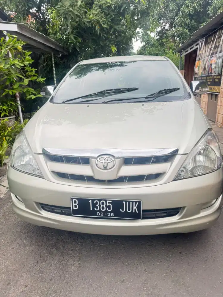 TOYOTA KIJANG INNOVA 2.0 V MATIC VVT BENSIN 2008 SUPER ISTIMEWA