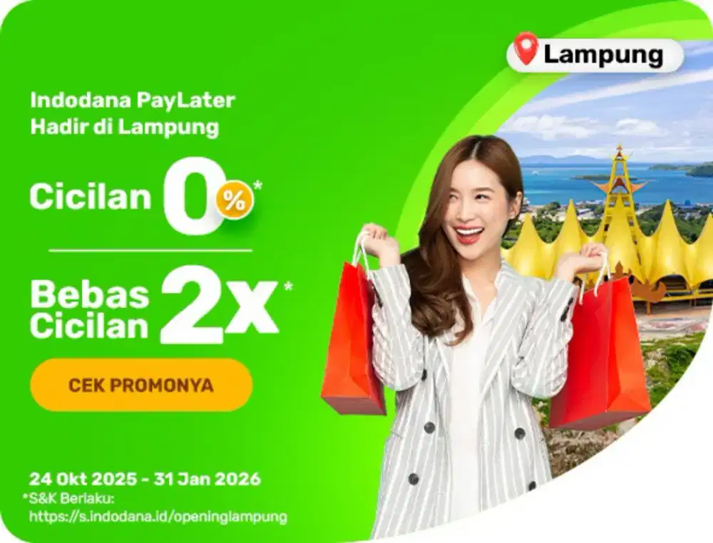 Speaker Sharp bisa cicilan tanpa DP pakai indodana paylater