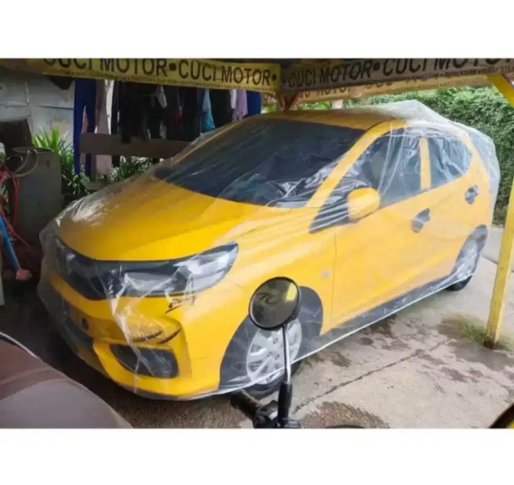 Sarung mobil tranparan brio agya dan lain2