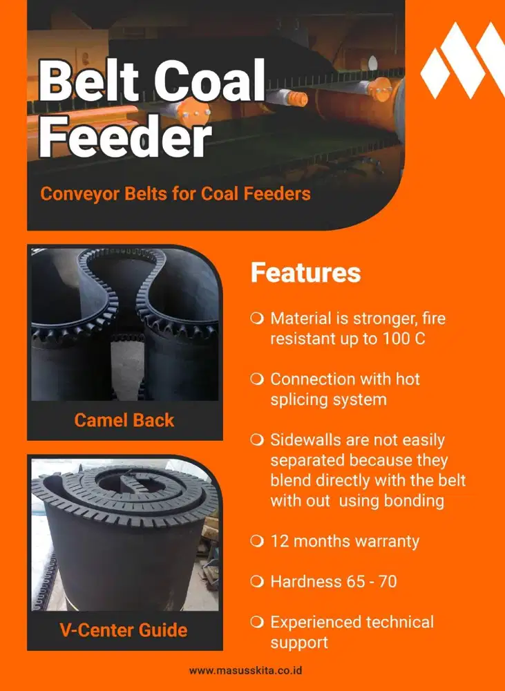 Belt Feeder Conveyor Batubara Masusskita