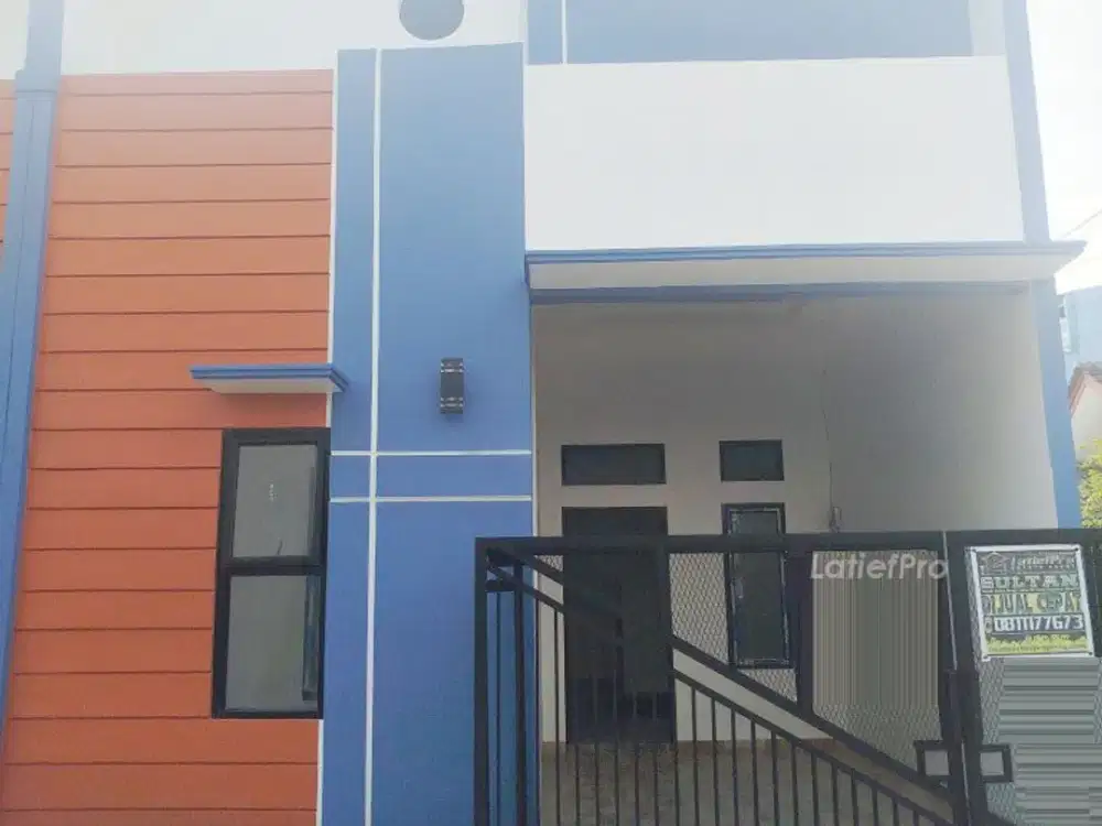 Rumah Biru Harga Haru Kondisi Baru