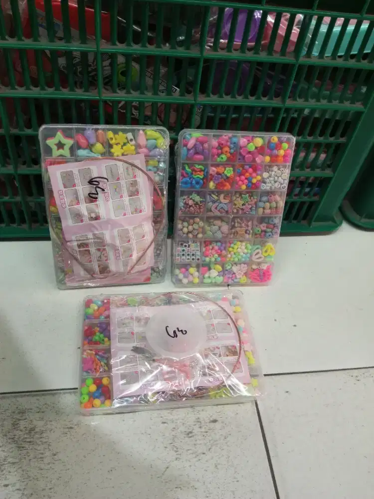 Mainan Anak Manik manik box